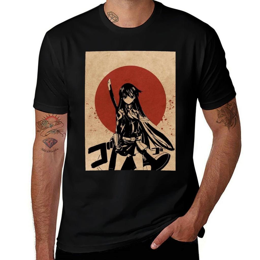 Akame ga Kill Aesthetic Akame TShirt Outdoor Sports Short Sleeve Top