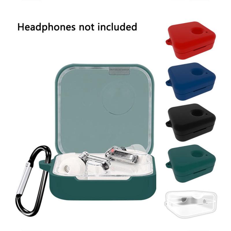 Силиконовый чехол, совместимый с ушами For Nothing Ear(1) Защитные наушники True Wireless Bluetooth-совместимые