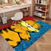 Garfield Print Rug, Washable Floor Carpet, For Entryway Dorm Laundry Room Office Study, Home Decor Birthday Christmas Gift