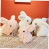 LIFKOME Fluffy Plush Rabbit Pillow, Stuffed Animal, Perfect for Birthdays, Celebrations, and Christmas, 20cm, White