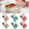 Microwavable With Spoon for Students Office Workers Food Containers Lunch Box Bento Box for Kids