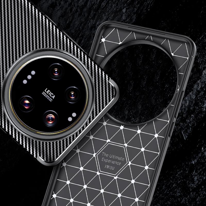 Для Xiaomi 15 Ultra Чехол Крышка Mi 15 Ultra Capas Углеродное волокно Ударопрочная Броня Задний Бампер TPU Мягкая Крышка Xiaomi 15 Ultra Fundas