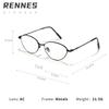 Metal cat eye anti-blue light glasses plain face small frame degree glasses frame anti-blue flat light mirror