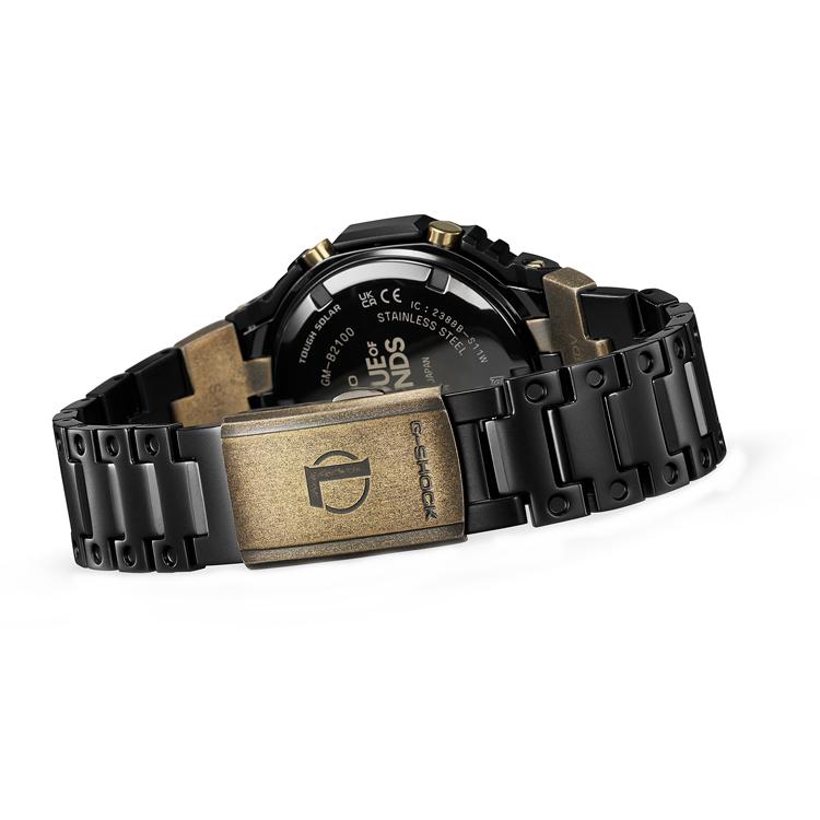 Casio Унисекс Полностью Металлические Часы Серия 49,8 мм Черные GM- B2100LL-1A GM- B2100LL-1A