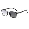 Intelligent Color Changing Far Sight Glasses New Fashion Square Frame Reading Sunglasses Prescription Photochromic Eyeglasses