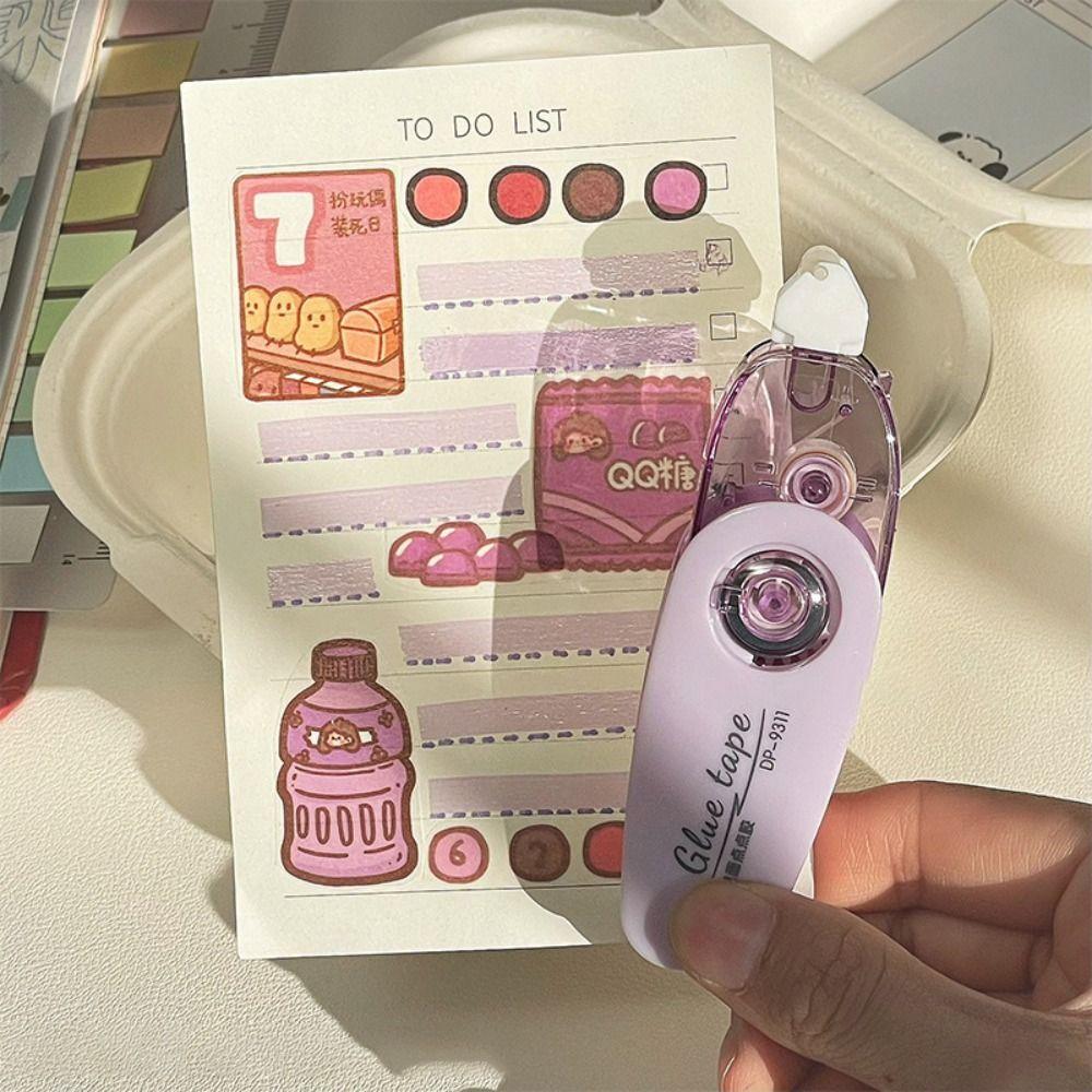 DIY Скрапбукинг Точечный Клей Morandi Цвет Двусторонний Клей Портативный Клей Ручка Студенческий Подарок