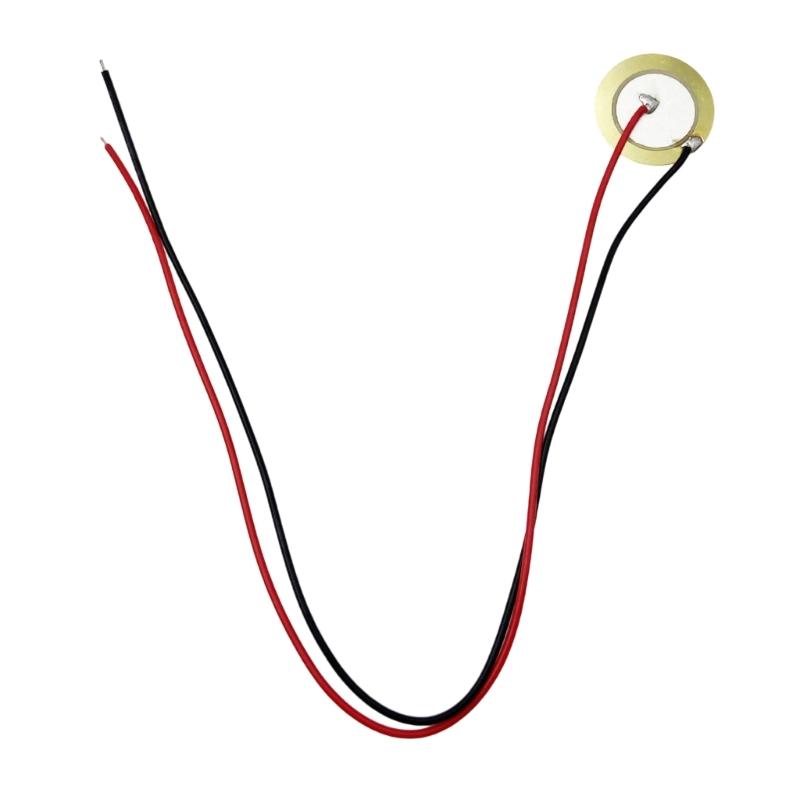 15Pcs Guitar Piezo Pickup Transducers Direct Supply 27MM Copper Sheet Buzzer Contact Microphone Transducer Disc