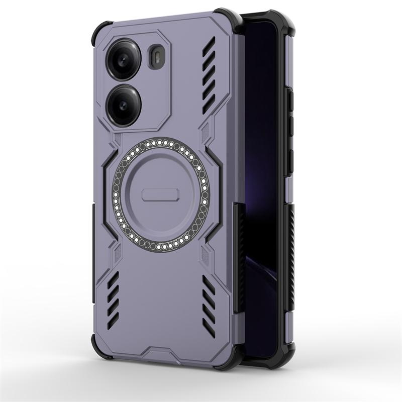 Armor Case For Xiaomi Poco X7 Pro Magnetic Adsorption Wireless Charge Cover Poco X7 F7 Pro F7 Ultra Case For Poco X7 Pro Case