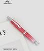 Новая поршневая перьевая ручка JINHAO 10, выдвижной наконечник EF/F, металлическая, матово-черная, с клипсой, чернильная ручка, конвертер для студентов, подарки
