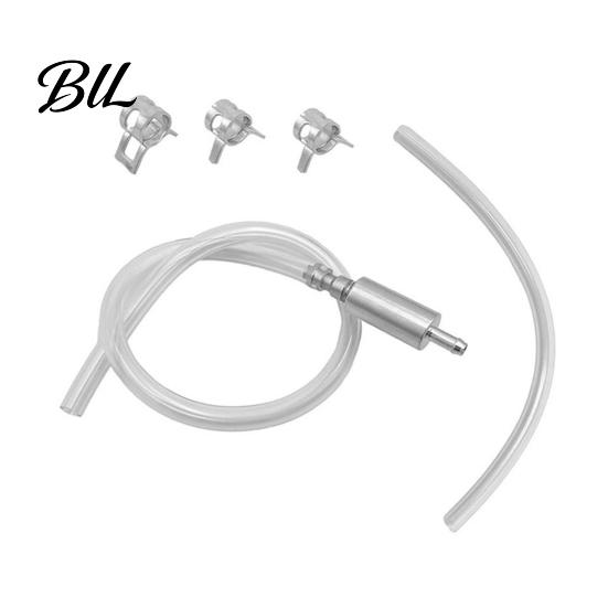 Motorcycle Clutch Bleeder Tool Oil Extractor Pump, Brake Hose for Caliper Fluid Drain, Manual Discharge Pipe Hydraulic Suction Tube, Universal