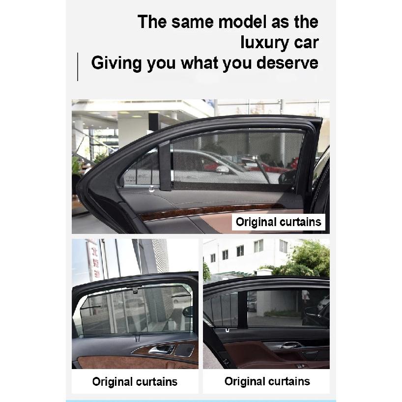 Sun Visors For Toyota Corolla Touring Sports Wagon E210 2019~2025 Car Magnetic Sunshade Window Mesh Shades Curtains Accessories