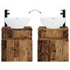Bathroom Cabinet Set 3 pcs Reclaimed Wood 49 x 44.5 x 66.5 cm
