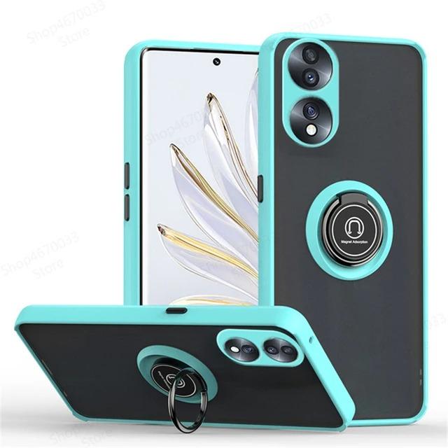 Чехол Armor Matte для Honor 90 Smart 70 50 Lite X8b X7b 5G X7a X6a чехол-кольцо магнитный держатель подставка противоударный бизнес полная защита