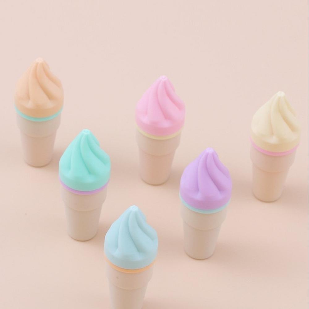 6 шт./лот Каваий хайлайтеры Мини маркер для граффити Милые ручки-маркеры с блестками