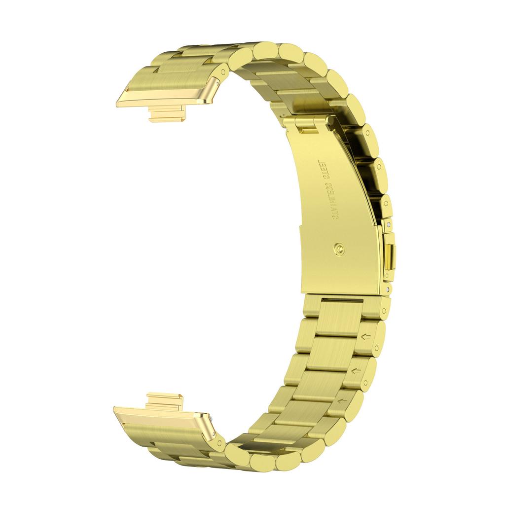 Металлический ремешок для часов из нержавеющей стали, ремешки для часов Fit 3, несколько цветов (Серебро,Черный,Розовое золото,Золото)