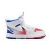 Air Jordan 1 Mid RM EasyOn PS White Racer Blue Red Kids Sneakers Siren-Red FQ1282-100