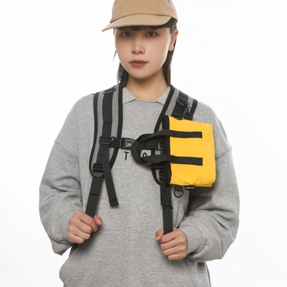 Harajuku Men Crossbody Bag Large Capacity Single Shoulder Bag Mini Men Purse Unisex