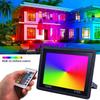 С пультом RGB светодиодный прожектор многоцветный наружное освещение отражатель ландшафтные светильники сад