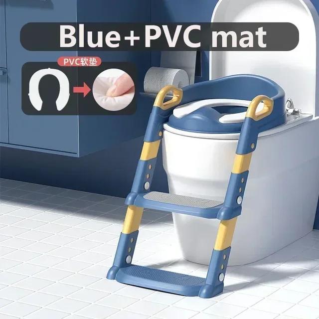 Новый ступенчатый детский туалет, складная табуретка для ног, многофункциональный туалет для мальчиков и девочек, приучительная лестница для туалета для детей