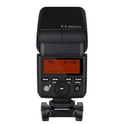 Мини-вспышка для камеры Godox TT350O с беспроводным TTL, ЖК-дисплеем, регулируемая, совместимая с Olympus и Panasonic и знаком технического одобрения, передача 2,4 ГГц,