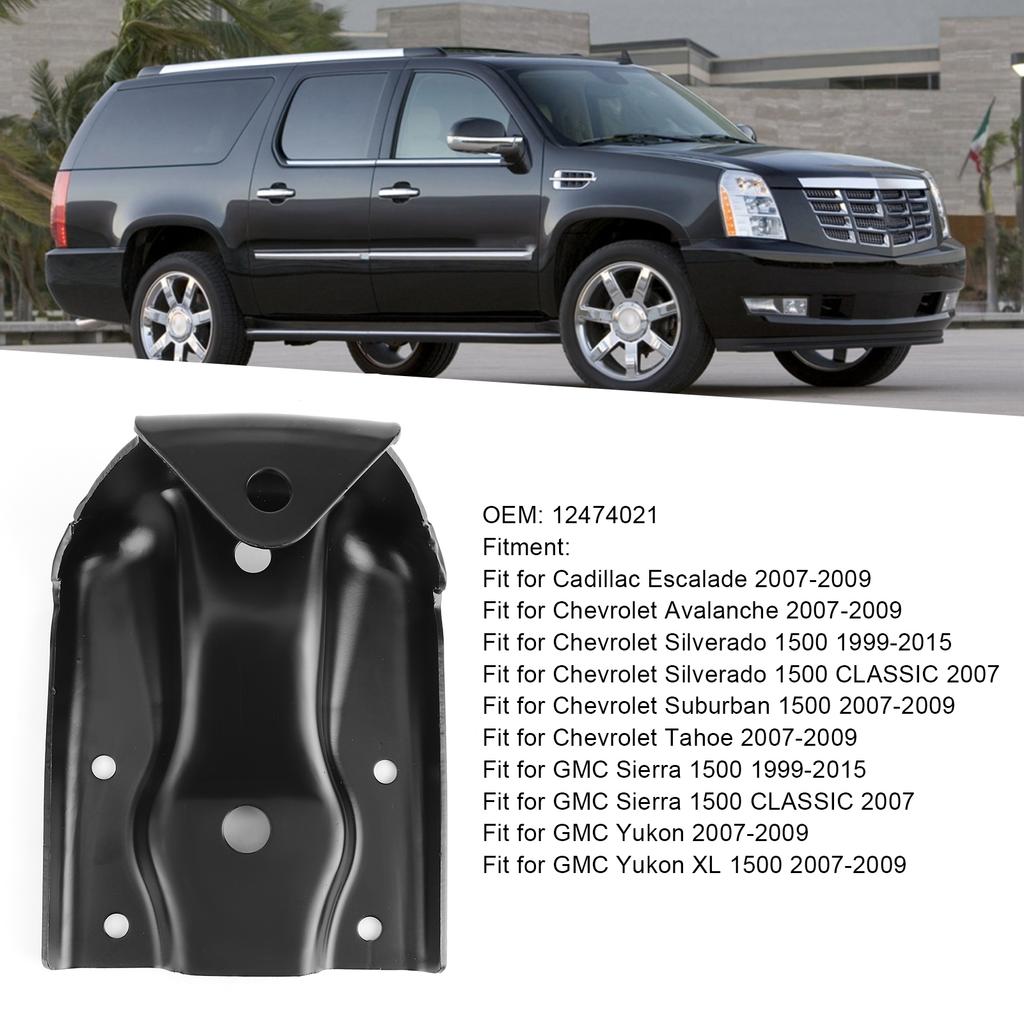 Комплект кронштейнов стремянок задней рессоры 12474021 Подходит для Chevrolet Avalanche/Silverado/Suburban
