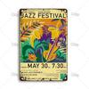 MISES JAZZ Металлический постер Винтажная металлическая жестяная табличка Декоративная тарелка Металлическая вывеска Музыкальная металлическая табличка Домашний бар Студия Индустриальный декор