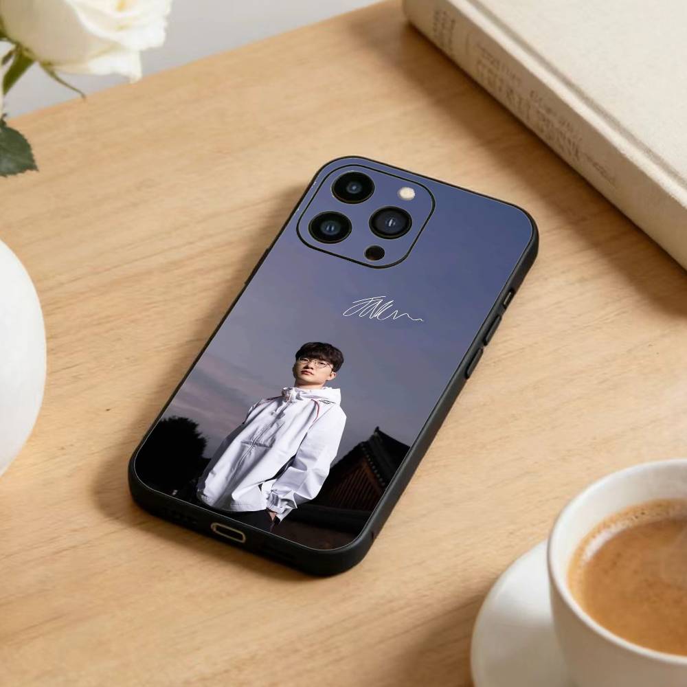B-Keria Phone Case For iPhone 16,15,14,13,12,17,Pro Max,Plus Silicone Black Case