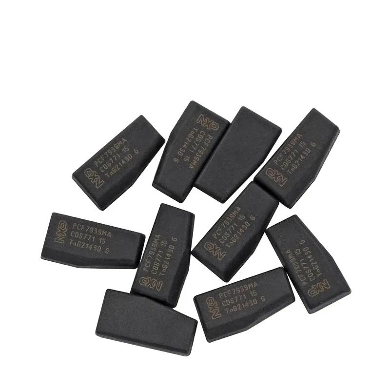 Original PCF7939MA (TP39) Blank Auto Car Key Carbon 4A Hitag AES Transponder Chip 7939 For Renault Duster Nissan Hyundai Fiat