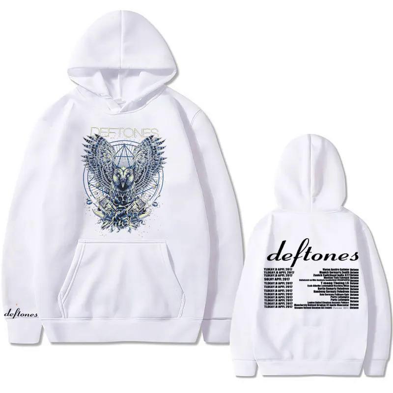 Deftones Diamond Eyes Owl Band Print Hoodie