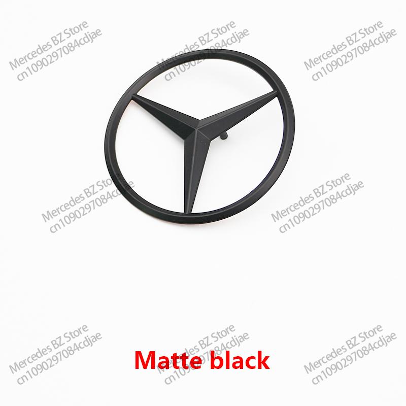 QNAT5 Черно-хромированная задняя звезда для Benz W205 A2058174500 Логотип Mercedes W177 W176 GLA GLC GLE A1778170100 Аксессуары для тюнинга авто