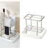 Toothbrush And Toothpaste Stand With Quick Drying Designs For Keeping Bathroom Clean And Tidying