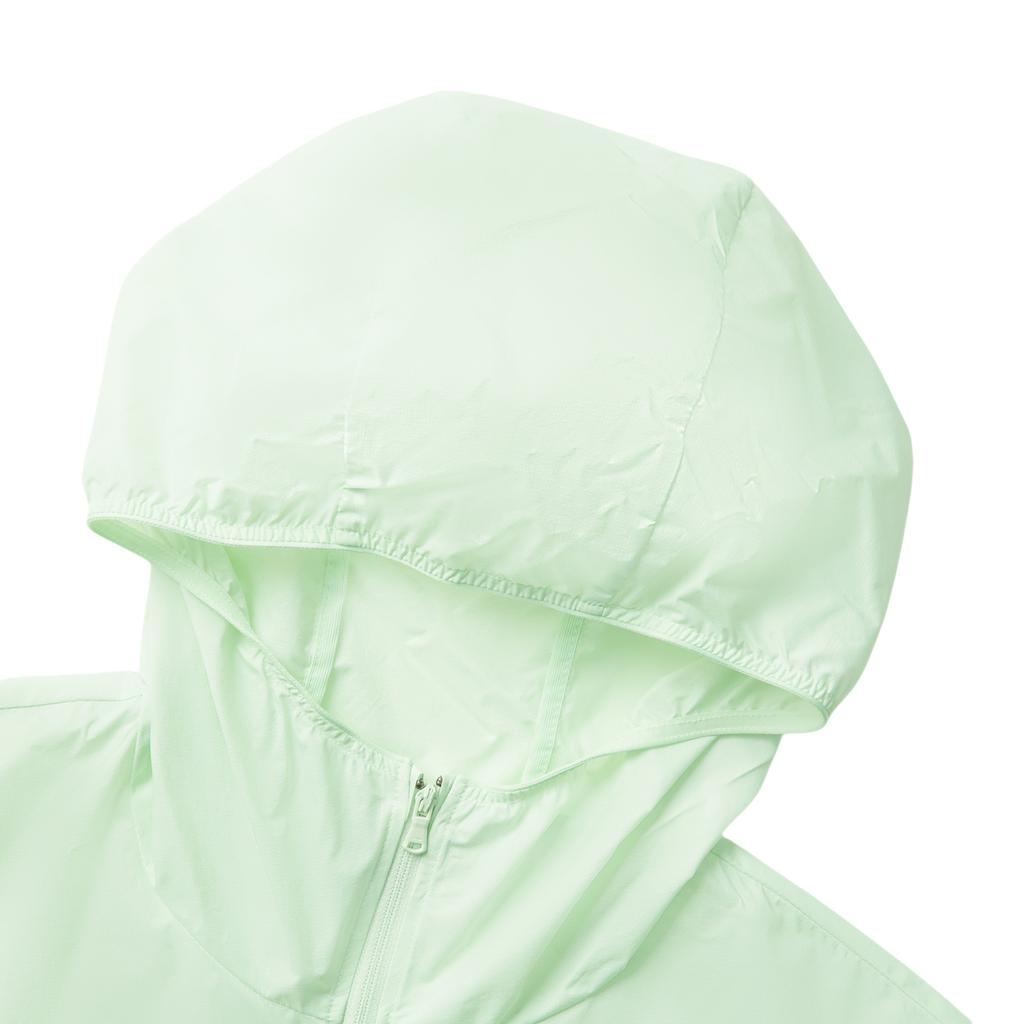 Li-Ning Удобная Повседневная Минималистичная Толстовка на Молнии Однотонная Универсальная Куртка Мужские Куртки Небесно-зеленый AFDV261-14