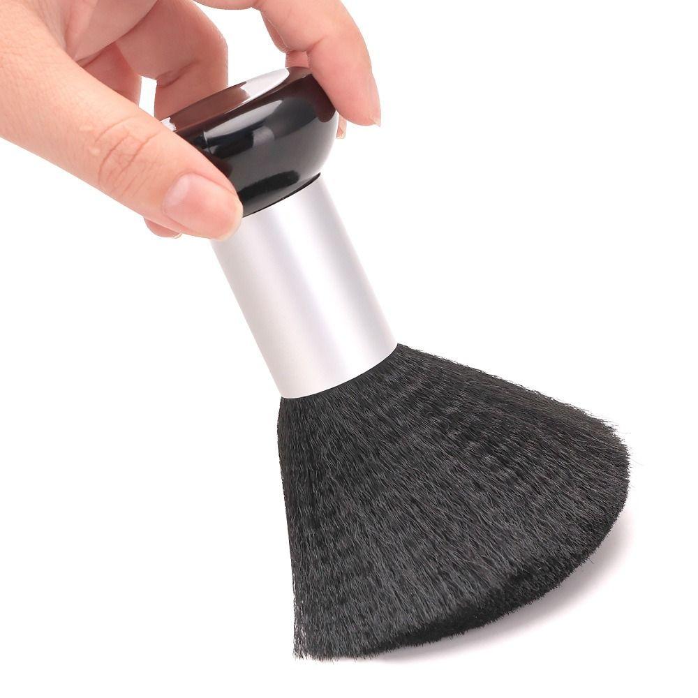 Wooden Handle Salon Brush Soft Brush Hair Cleaning Brush Fashion Barber Brush Home Use