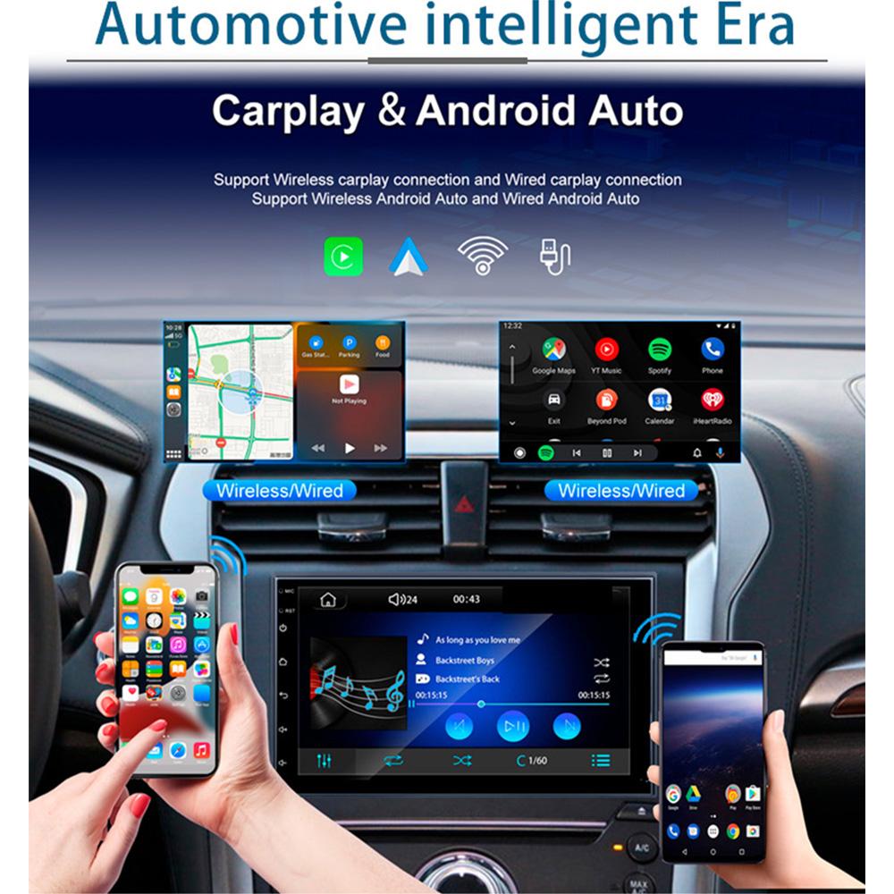 Carplay 9 Inch Universal Single 1 Din Rotatable Car Radio Cooling Fan Multimedia Player GPS Navi Automotive Stereo