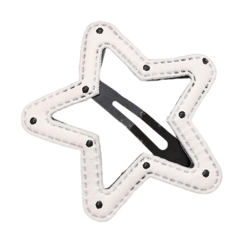 Popular Star Hairpin Snap Clip Hair Barrettes Cloud Hair Clip Women Hair Accessories Side Pin for Girls Kids Hair Decors
