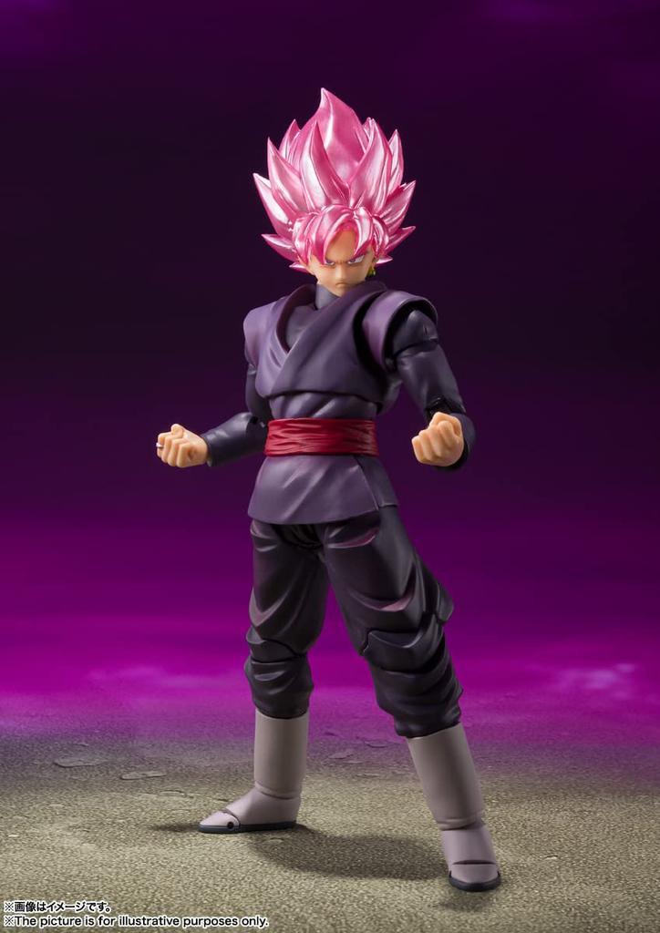 TAMASHII NATIONS Dragon Ball Series Goku Black Super Saiyan Rose 140 мм ПВХ ABS окрашенная подвижная фигурка SHFiguarts - - (Перепродажное издание) приблизительно. &