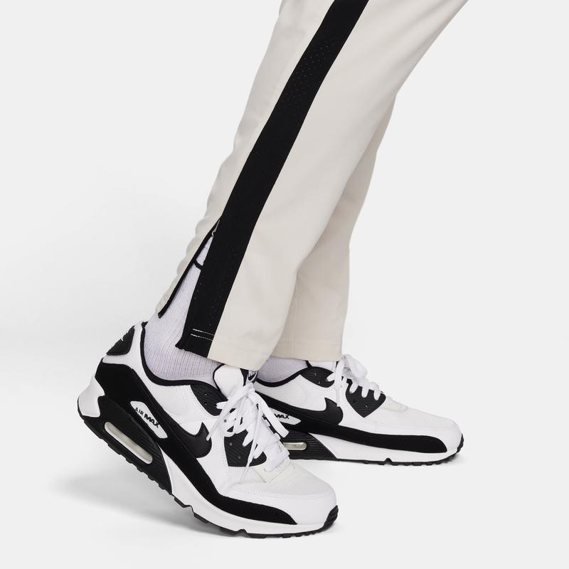 Nike Куртка Dri-Fit Color Block Quick-Dry, прямые брюки, баскетбольный комплект, мужской комплект, светло-коричневый, черный, золотой FN7133-104