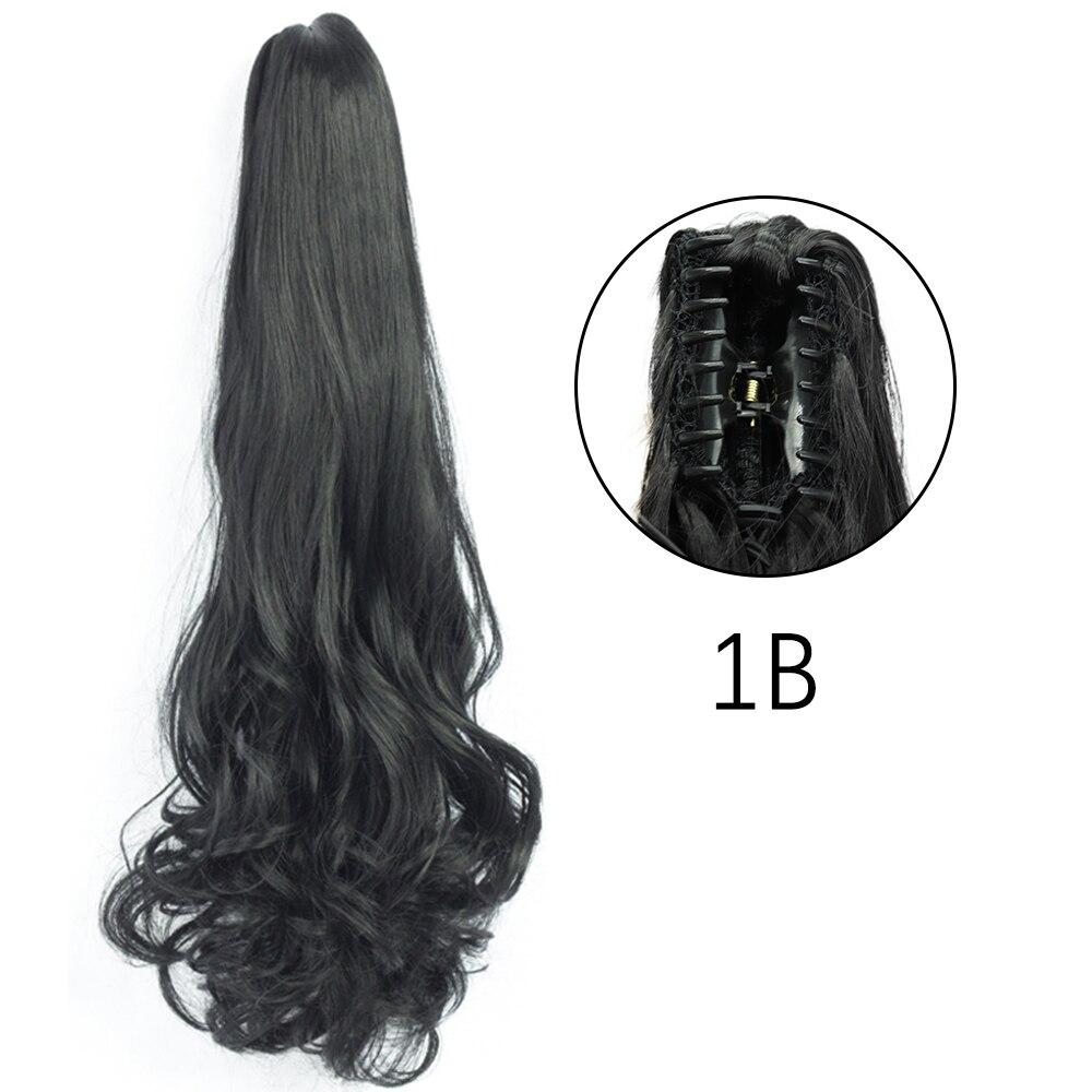 MISS WIG 24-дюймовый прямой хвостик для наращивания волос для женщин, черный, коричневый, из синтетического волокна, длинный конский хвост, шиньон