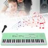 54 Key Electronic Piano Keyboard with Wired Microphone Support Recording Multifunction Kids Electronic Piano Music Keyboard