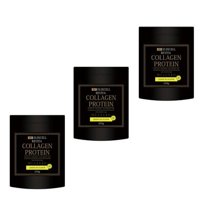 REVITA Collagen Protein Протеиновый напиток красоты, 200 гр - 3 пачки