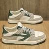 Men's Shoes 2025 New Leather Trend Low-top Board Shoes Retro Breathable Deodorant Versatile Sports and Leisure Board Shoes Men