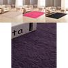Super Soft And Solid Shaggy Rugs Perfect For Bedroom And Dining Room Comfort