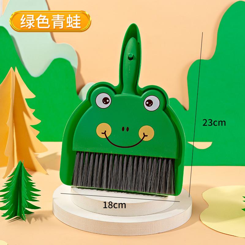 Mini Cartoon Desktop Cleaning Broom, Student Desk Cleaning Garbage, Mini Shovel Combination Tool