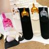 Cartoon Cat Egg Socks Soft Breathable Cute Mid Tube Cotton Socks 3D Cat Egg Balls Unique Design Trendy Funny