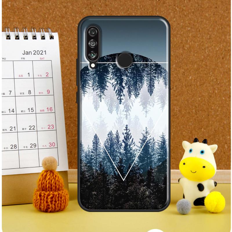 Forest Geometry Wood Nature For Huawei Nova Y72 Y70 Y91 Y90 Y60 Y61 Y73 3i 7i 8i 11i 12i 9 10 SE P20 P30 P40 Lite Case