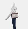 [Pre-Owned] Puzzle Patterned Leather Shoulder Bag - Good #1TCTGB3