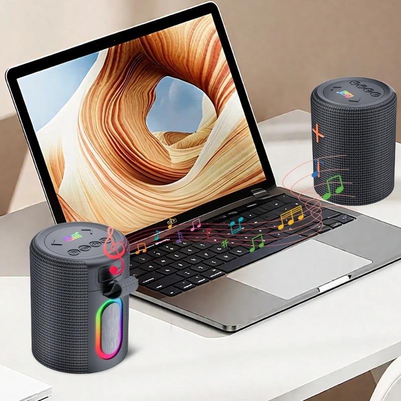 20 Вт Портативная Bluetooth-колонка Многофункциональная Раздельная конструкция Цветная подсветка Поддержка TWS и TF для вечеринок и активного отдыха