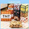 Block Minecraft Plush Pillow With Sponge Core For Colorful Block Design Doll