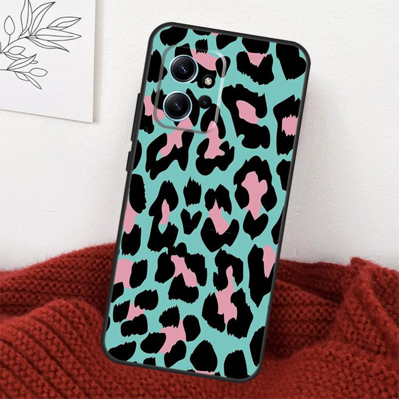 Leopard Skin Case For Xiaomi Redmi Note 14 13 10 11 12 15 Pro Plus Cover For Redmi 15 14C 12C 10C 13C 15C