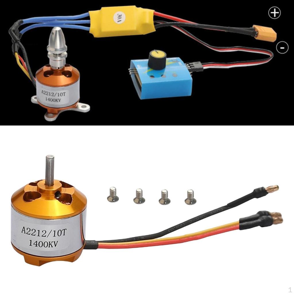 Контроллер бесколлекторного двигателя 2 1400Kv для RC